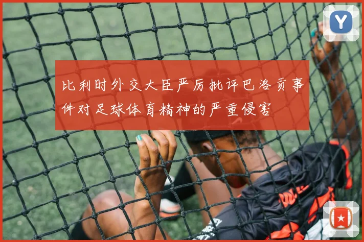 比利时外交大臣严厉批评巴洛贡事件对足球体育精神的严重侵害
